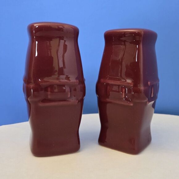 Longaberger Square Salt & Pepper Shakers Paprika - Picture 2 of 10